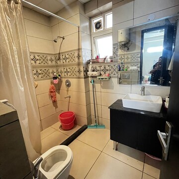 Attached Bathroom in 1 BHK Builder Floor at Ansal Sushant Lok I, Sector 43 – for Rent