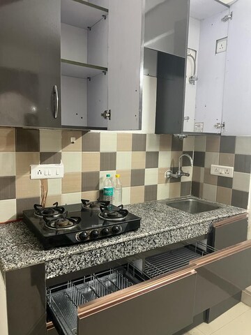 Kitchen in 1 RK Builder Floor at Sahastradhara Road – for Sale