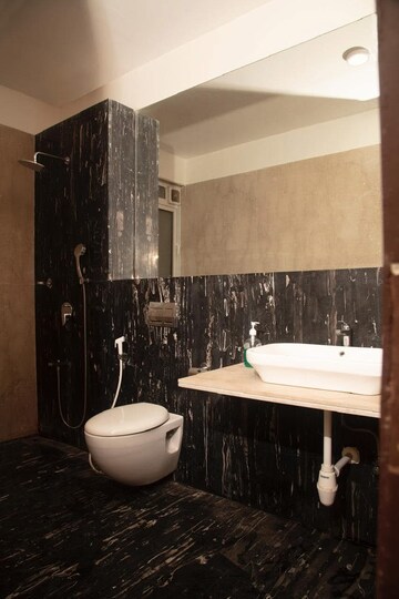 Bathroom in  Pg at Laxman Nagar – for Rent