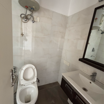 Bathroom in 3 BHK Apartment at Tulip Violet, Palda Dhaani – for Rent