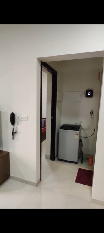 Living Room in 1 BHK Apartment at Lodha Crown Quality Homes, Majiwada – for Rent
