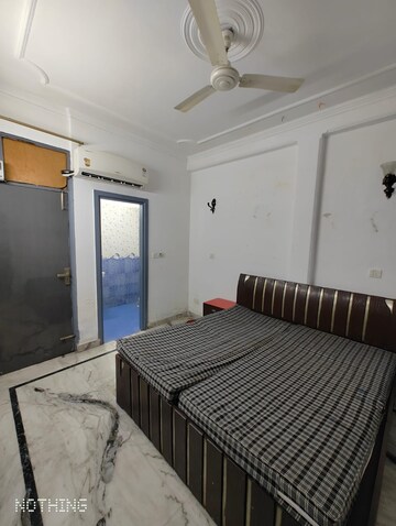 Bedroom in 2 BHK Builder Floor at West Sant Nagar – for Rent