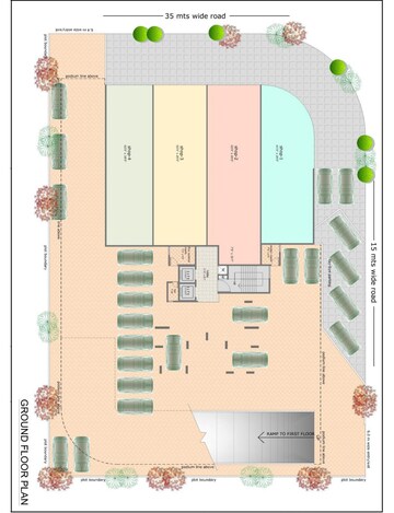 Floor Plan in 2 BHK Apartment at RS Exotica, Kharghar – for Sale
