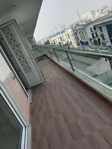 Balcony in 3 BHK Apartment at Omaxe Royal Residency Faridabad, Sector 79 – for Rent