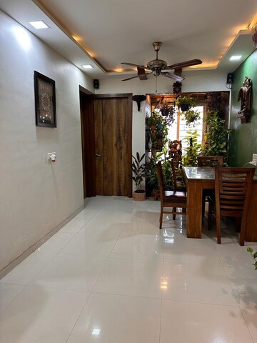 Living Room in 3 BHK Apartment at Group Seven Rushi Heights, Goregaon East – for Rent