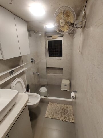 Bathroom in 1 BHK Apartment at A V Crystal Tower, Vasai East – for Sale