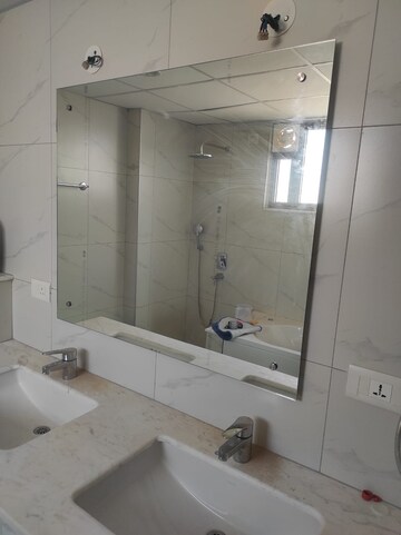 Bathroom in 4 BHK Apartment at Tata Primanti-Tower Residences, Sector 72 – for Rent