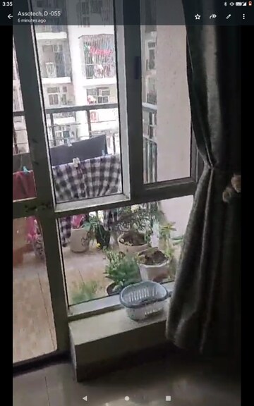 Balcony in 2.5 BHK Apartment at Assotech The Nest, Sain Vihar – for Rent