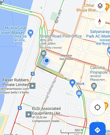  Office Space – Map Location View at Strand Road - for Rent