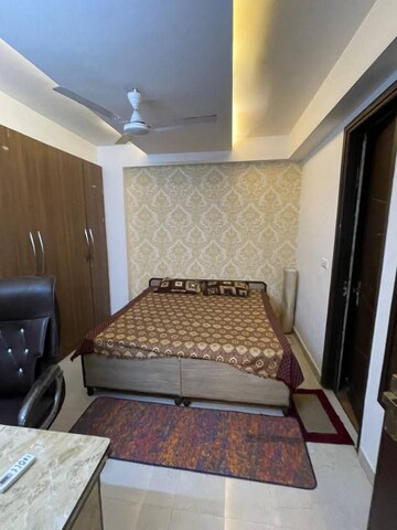 Living Room in 3 BHK Builder Floor at Freedom Fighters Enclave – for Rent