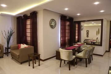 Living Room in 3 BHK Apartment at Peer Mucchalla – for Sale