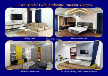 Master Bedroom in 3 BHK Villa at Venice City, Kollur – for Sale