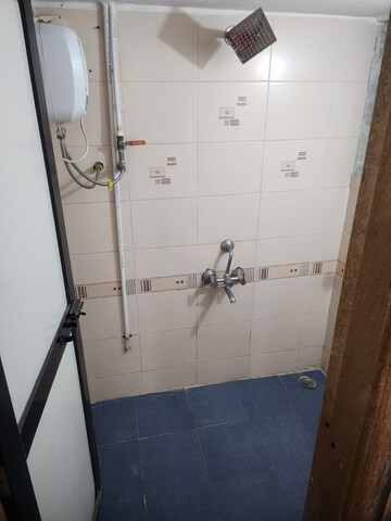 Bathroom in 1 BHK Apartment at Hari Om Heritage, Kharghar – for Rent