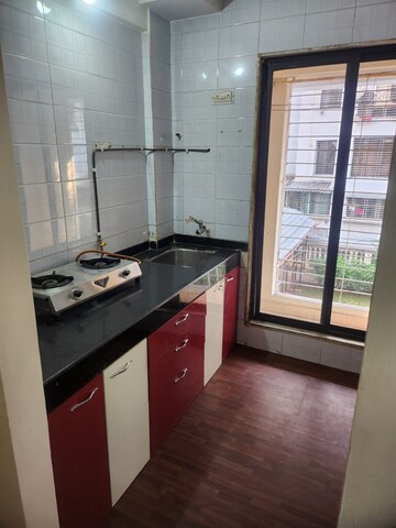Kitchen in 1 BHK Apartment at Hari Om Heritage, Kharghar – for Rent