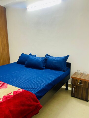 Bedroom in 2 BHK Builder Floor at Chattarpur – for Rent
