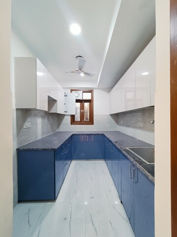 Kitchen in 3 BHK Builder Floor at Khirki Extension – for Rent