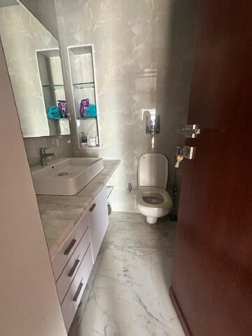 Bathroom in 2 BHK Apartment at Khar West – for Rent