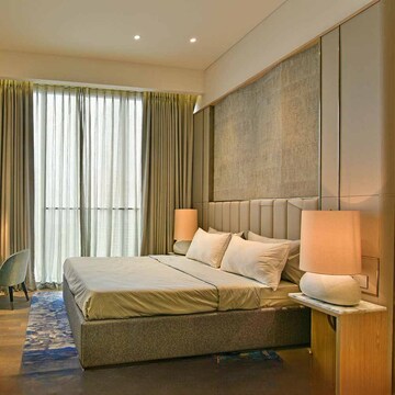 Bedroom in 3 BHK Apartment at Rustomjee Crown, Prabhadevi – for Sale