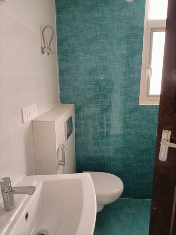 Bathroom in 3 BHK Apartment at Rishita Manhattan, Gomti Nagar – for Rent