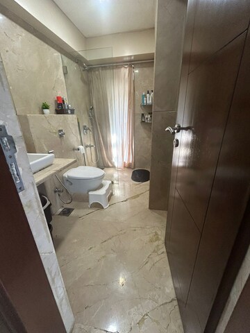 Bathroom in 3 BHK Apartment at Dheeraj Celestial, Bandra West – for Sale