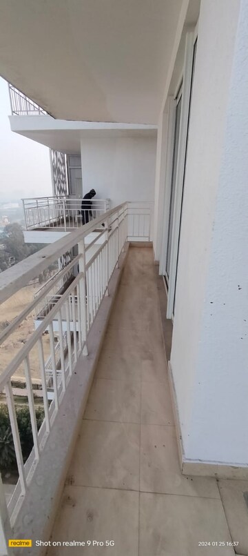 Balcony in 3 BHK Apartment at Puri Emerald Bay, Sector 104 – for Rent
