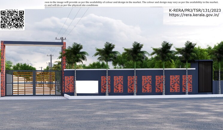 Exterior View, koorkenchery 3 Bedroom 1500 Sq.Ft. Independent House In Koorkenchery Thrissur 8205928