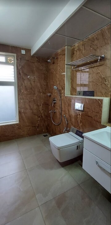 Bathroom in 4 BHK Apartment at The Presidential Tower, Yeshwanthpur – for Sale