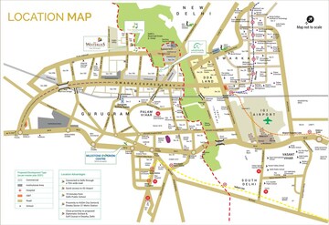 3 BHK Apartment – Map Location View at Signature Global De Luxe DXP, Sector 37d - for Sale