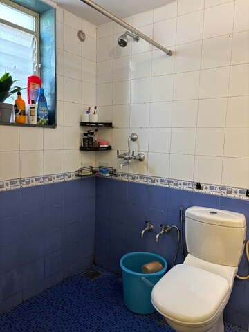 Bathroom in 3 BHK Apartment at Ponda – for Rent