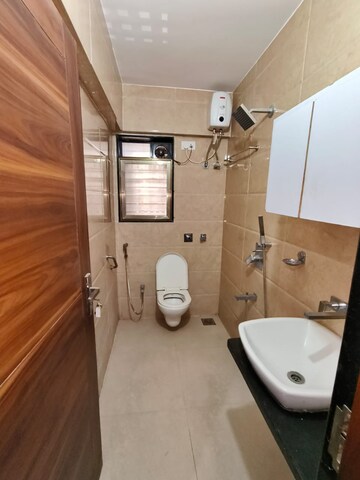 Bathroom in 2 BHK Apartment at Samudra Darshan, Andheri West – for Rent
