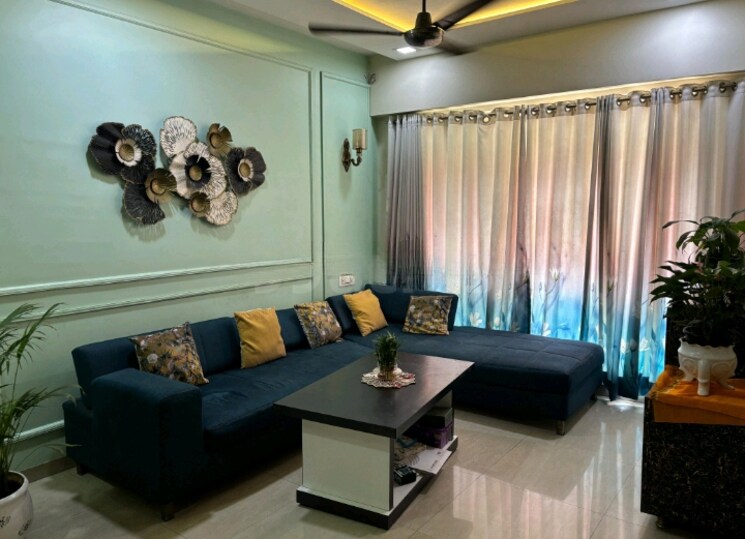 Living Room, rosa-gardenia 2 Bedroom 880 Sq.Ft. Apartment In Ghodbunder Road Thane 8206336