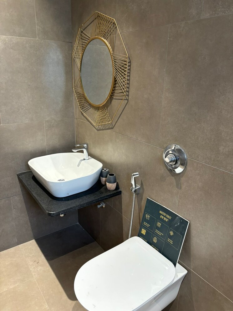 Bathroom, menlo-joywoods 3 Bedroom 1483 Sq.Ft. Apartment In Bavdhan Pune 8206431