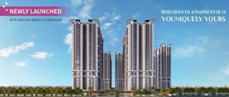 Exterior View, rajapushpa-pristinia 4 Bedroom 4575 Sq.Ft. Apartment In Kokapet Hyderabad 8206502