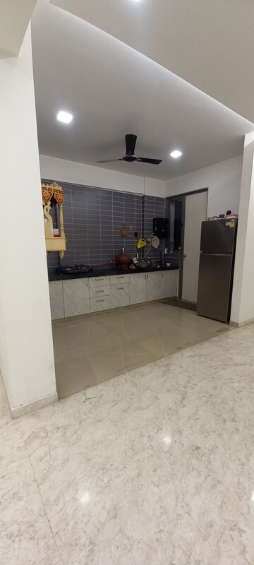 Kitchen in 4 BHK Apartment at Thaltej – for Rent