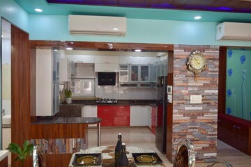 Kitchen in 3 BHK Apartment at Shree Balaji Wind Park, Near Nirma University On Sg Highway – for Rent