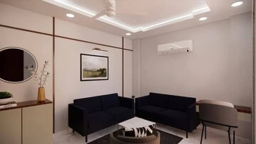 Living Room in 1 BHK Builder Floor at Sector 43 – for Rent