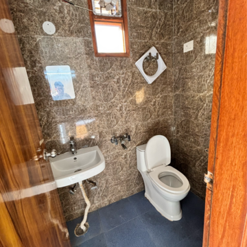 Bathroom in 2 BHK Builder Floor at Malviya Nagar – for Rent