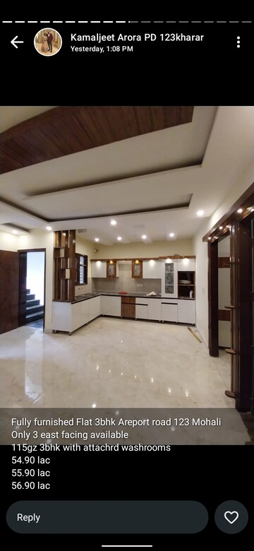 Room in 6+ BHK Independent House at Omaxe New Chandigarh, North Mullanpur – for Sale