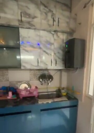Kitchen in 2 BHK Apartment at Mehak Jeevan, Raj Nagar Extension – for Sale