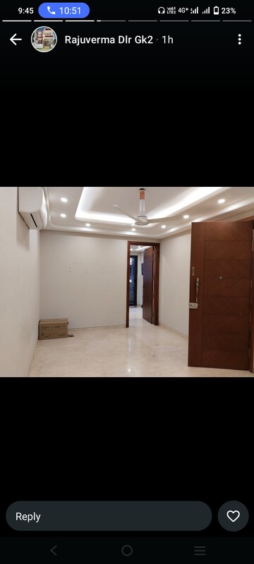 Room in 3 BHK Builder Floor at East Of Kailash – for Rent
