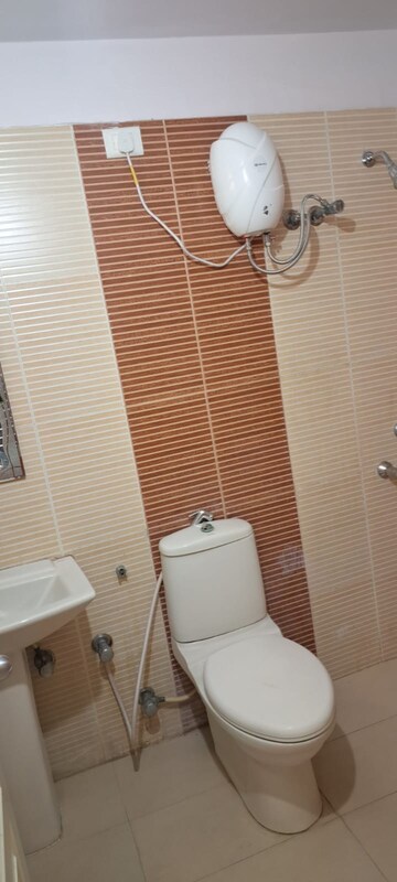 Bathroom in 2 BHK Apartment at Rajapushpa Provincia, Narsingi – for Rent