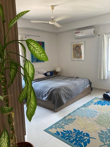 Bedroom in 3 BHK Apartment at Rajapushpa Provincia, Narsingi – for Rent