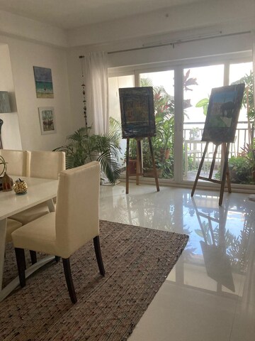 Balcony in 3 BHK Apartment at Rajapushpa Provincia, Narsingi – for Rent
