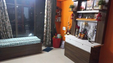 Living Room in 1 BHK Apartment at Ideal Pristine Tower, Kasarvadavali – for Sale