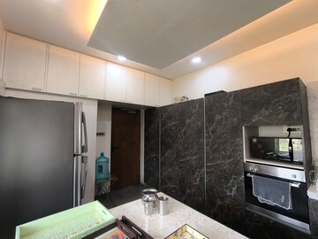 Kitchen in 3 BHK Apartment at Rajapushpa Provincia, Narsingi – for Rent