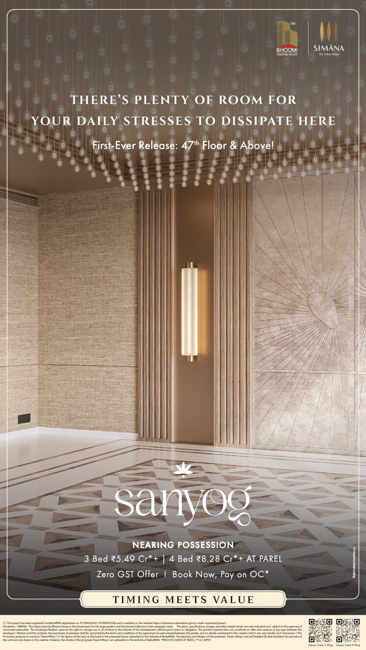 Bathroom, bhoomi-simana 4 Bedroom 1788 Sq.Ft. Apartment In Parel Mumbai 8206789