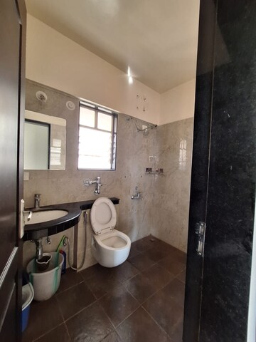 Bathroom in 1 BHK Apartment at Goel Ganga Hamlet, Viman Nagar – for Rent