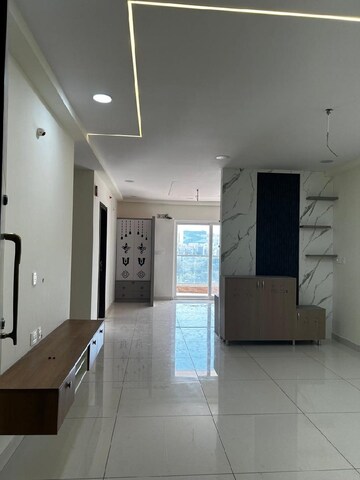 Living Room in 3 BHK Apartment at Sumadhura Horizon, Kondapur – for Rent