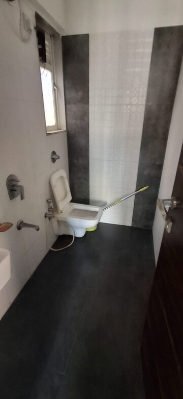 Bathroom in 1 BHK Apartment at Gurukrupa Marina Enclave, Malad West – for Rent