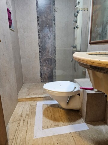 Bathroom in 3.5 BHK Apartment at Shrishti Synchronicity, Chandivali – for Rent